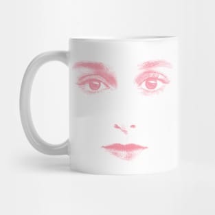 Sinead O'Connor / Minimal Style Aesthetic Design Mug